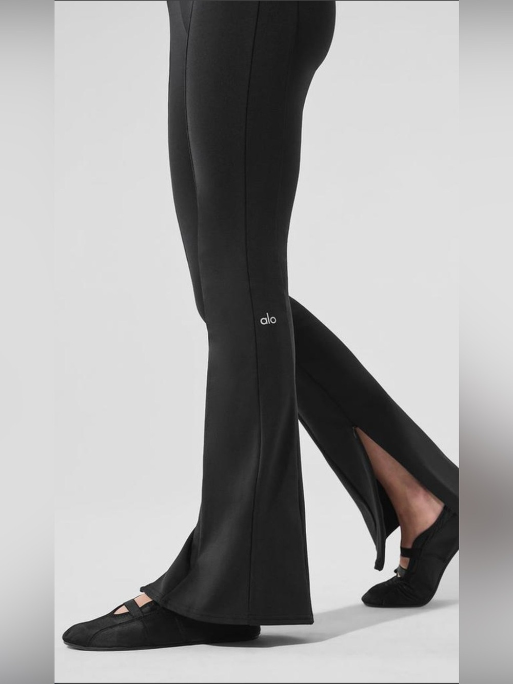 Alo Yoga High-Waist Zip It Flare Legging - Gem